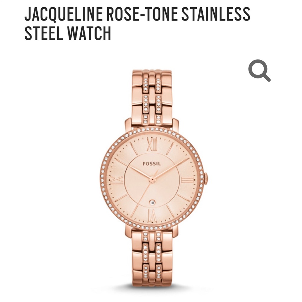 FOSSIL JACQUELINE ROSE GOLD WATCH